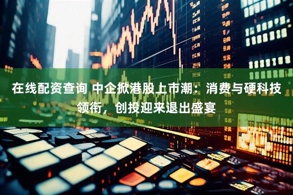 在线配资查询 中企掀港股上市潮：消费与硬科技领衔，创投迎来退出盛宴